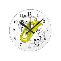 Tuba Horloges Murales