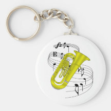 Tuba Key Chain