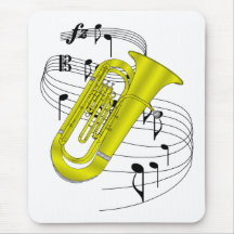Tuba Mouse Pad