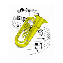 Tuba Postcard
