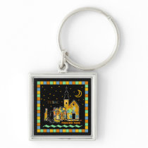 Tubac Presidio Park Mosaic keychain