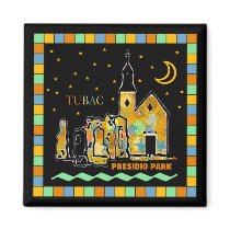 Tubac Presidio Park Mosaic Magnet