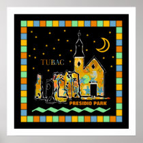 Tubac Presidio Park Mosaic  Poster