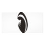 Tube Surfer Black Photo Greeting Card