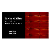 Tuck N Roll Muscle Car Monogram Business Card Templates
