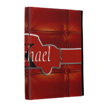 Tuck N Roll Muscle Car Monogram iPad Folio Covers