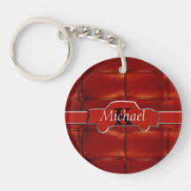 Tuck N Roll Muscle Car Monogram Keychains