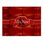 Tuck N Roll Muscle Car Monogram Post Cards