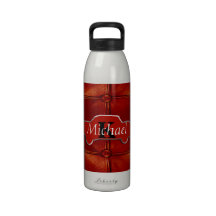 Tuck N Roll Muscle Car Monogram Reusable Water Bottles