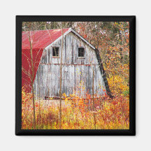 Tucked Away Refrigerator Magnet
