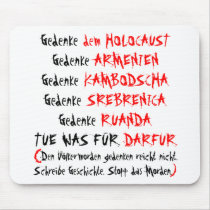 Tue was für Darfur Mouse Pad