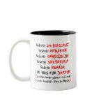 Tue was für Darfur mugs