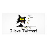 Tuff Kitty loves Twitter photo cards