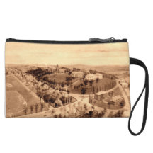 Tufts College Hill Panorama Wristlet Purses