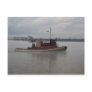 Tug Boat in the Fog Post Cards