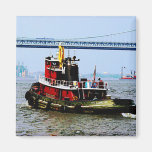 Tugboat at Penn's Land Philadelphia, PA Fridge Magnet