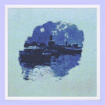 Tugboat in the Moonlight invitations