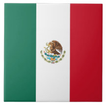 Tuile de drapeau mexicain carreaux en céramique