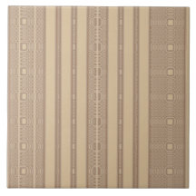 Tuile irrégulière beige de rayure carreaux