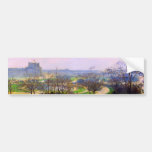 Tuileries Gardens in Paris art by Camille Pissarro Bumper Sticker