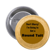 Tuit rond - couleur en bronze badges
