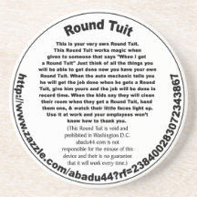 Tuit rond dessous de verres