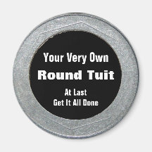 Tuit rond magnets pour réfrigérateur
