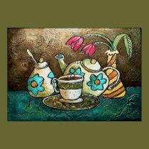 Tulip and Tea II posters