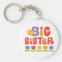Tulip Big Sister Key Chain