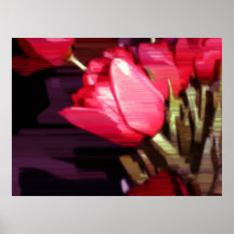 Tulip,edge Poster