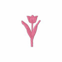 Tulip embroidered design embroidered shirts