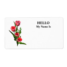 Tulip Family Labels