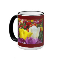Tulip Flowers Coffee Mugs Colourful Tulips