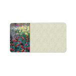 Tulip Garden Custom Address Label