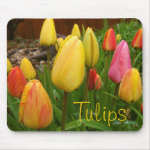 Tulip Garden MOUSE PAD