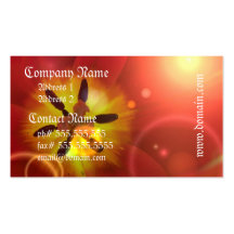 Tulip in Sunlight Business Card