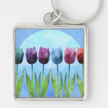 Tulip Keychain