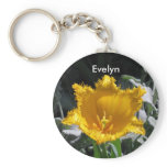Tulip Name Keychain