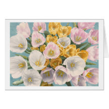 Tulip Tantrum greeting card