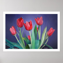 "Tulipa Familia" by Tom Norr Posters