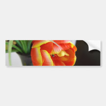 Tulipe en soie adhésif pour voiture