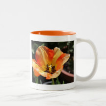 Tulipe orange mug