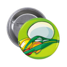 Tulipes de Pâques Pin's Avec Agrafe