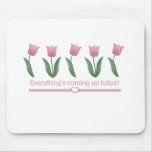 Tulipes montantes tapis de souris
