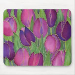 Tulipes pourpres Mousepad Tapis De Souris