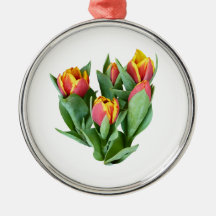 Tulipes s'ouvrant juste décoration de noël