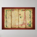 Tulipomania Graph (red) Posters