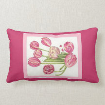 Tulips American MoJo Pillow