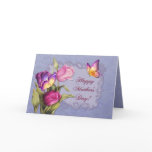 Tulips and Butterflies Mothers Day Greeting Cards