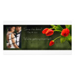Tulips Art Picture Card
